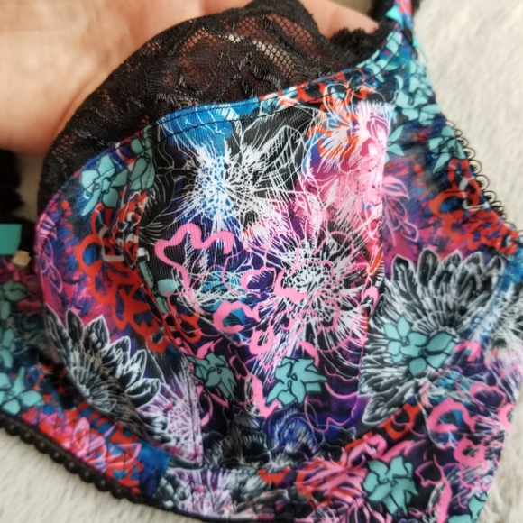 FREYA Forest Song Underwired Balcony Bra Size 30DDD - Picture 8 of 14